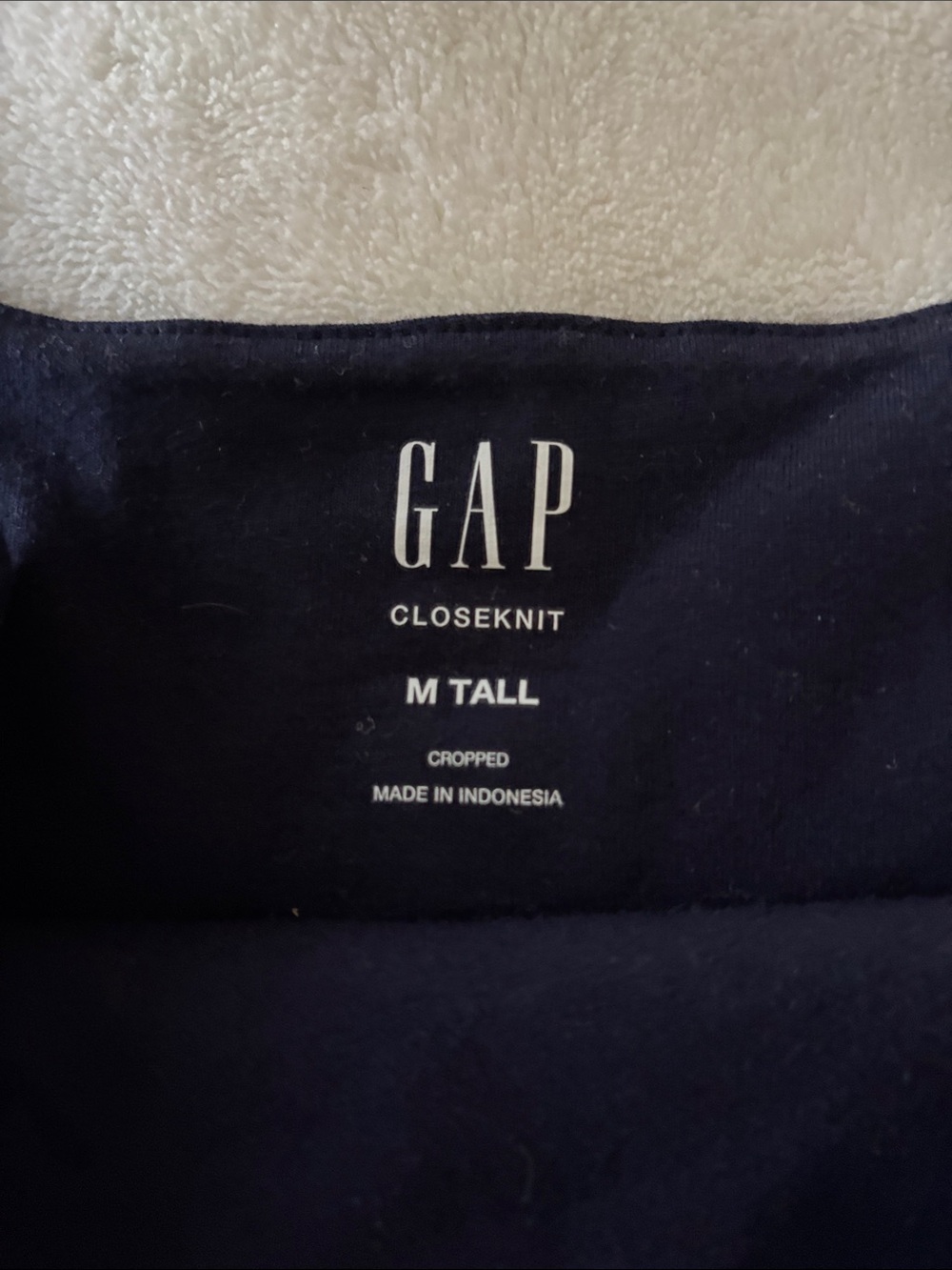 GAP Navy Square Neck Tank Top - Womens - Picture 2 of 4